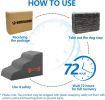 Dog Stairs 4 Steps for Small Dogs and Cats to Get on High Beds, Couch or Car, Pets Can Climb, Sit